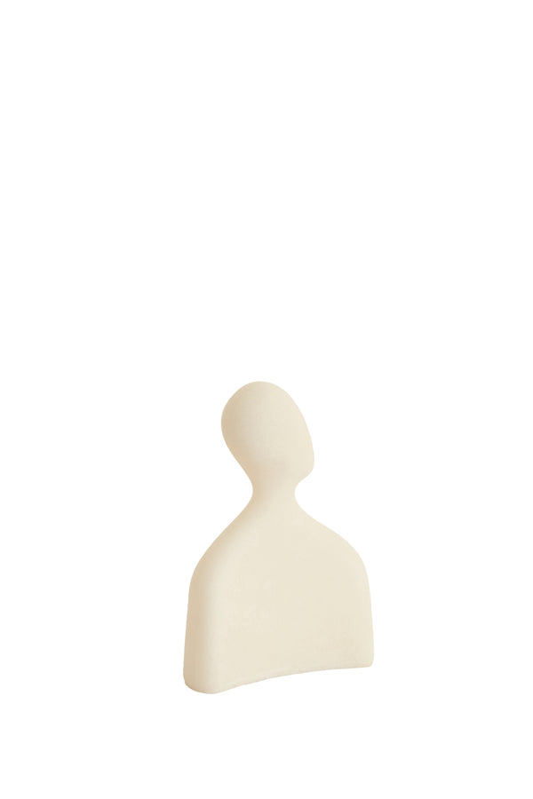 Ornament 12x5,5x16 cm HEAD cream