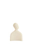 Ornament 12x5,5x16 cm HEAD cream