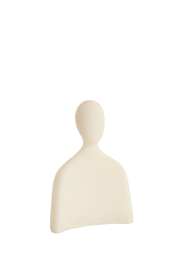 Ornament 15x6,5x21,5 cm HEAD cream