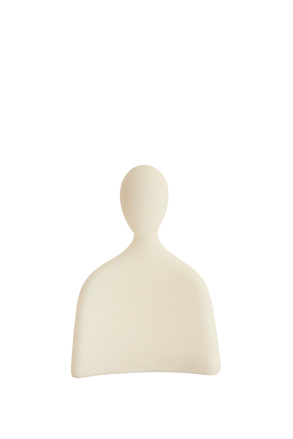 Ornament 15x6,5x21,5 cm HEAD cream