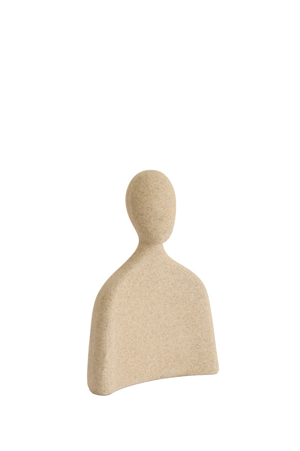 Ornament 15x6,5x21,5 cm HEAD sand