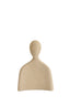 Ornament 15x6,5x21,5 cm HEAD sand