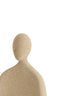 Ornament 15x6,5x21,5 cm HEAD sand