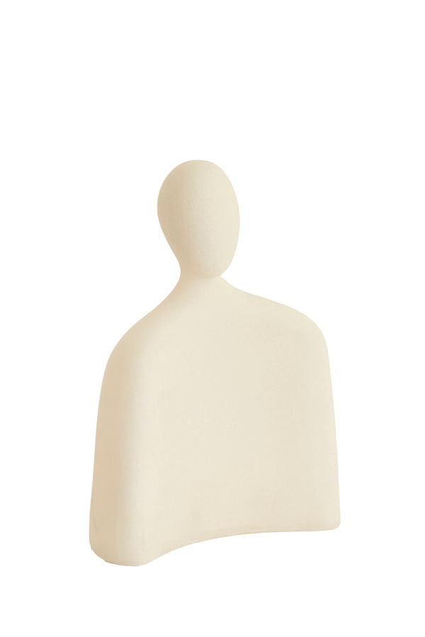 Ornament 20x10,5x27 cm HEAD cream