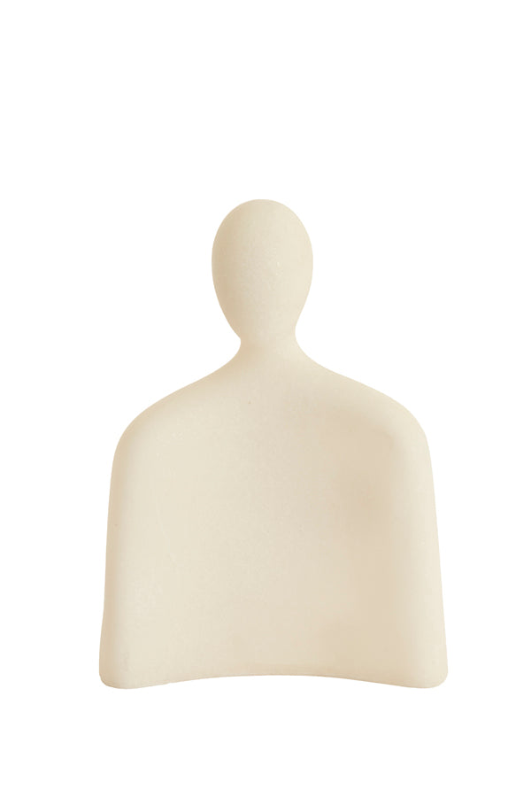 Ornament 20x10,5x27 cm HEAD cream