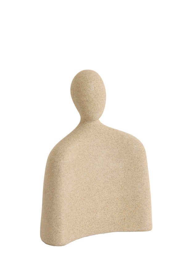Ornament 20x10,5x27 cm HEAD sand
