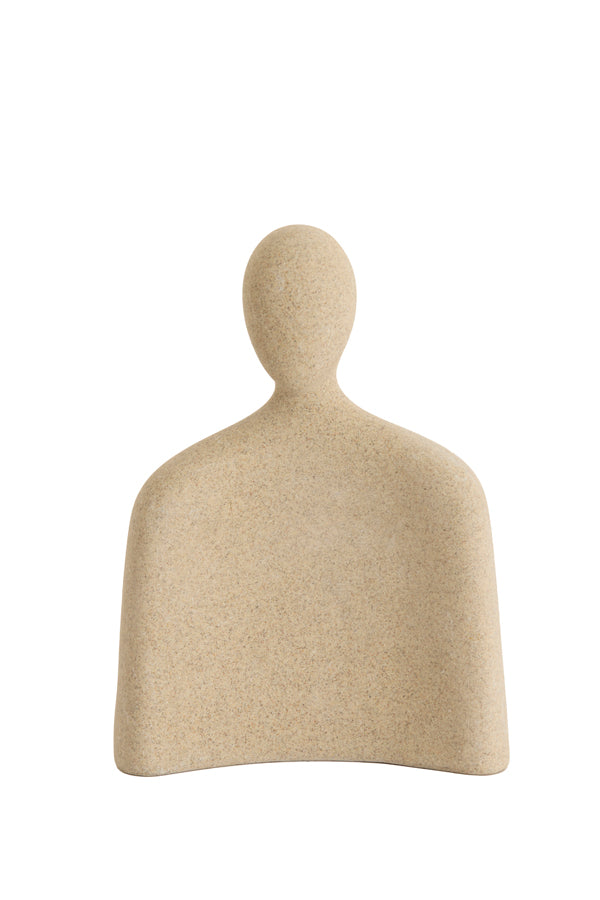 Ornament 20x10,5x27 cm HEAD sand