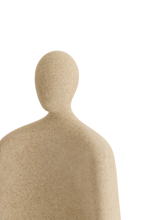 Ornament 20x10,5x27 cm HEAD sand