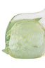 Ornament 17x5x12,5 cm FISH glass cream