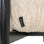 Lounge chair Ornella beige angora