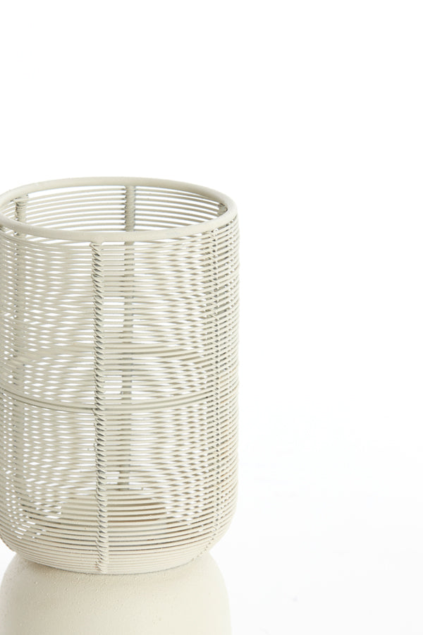 Hurricane 10x21 cm LEZUZA cream