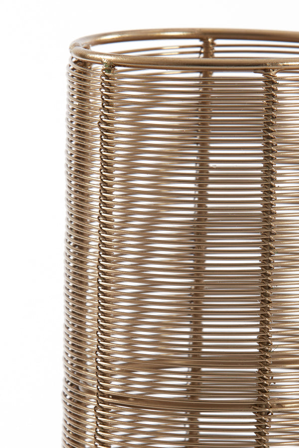 Hurricane 11x29 cm LEZUZA light gold