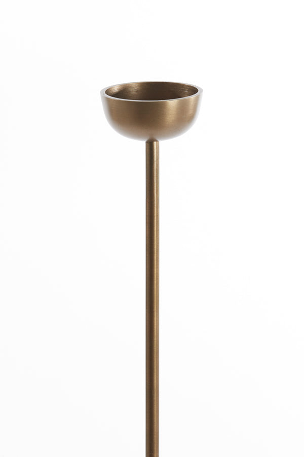 Candle holder 12x80 cm OFELIA antique bronze