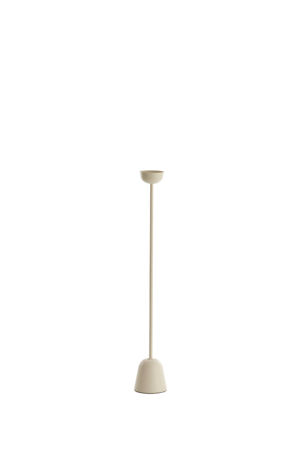 Candle holder 12x80 cm OFELIA cream