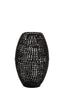 Hurricane 25x39 cm MARCIO matt black+clear glass