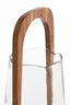 Hurricane 26x48 cm ANOSY glass clear+wood natural
