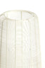 Hurricane 19,5x30 cm ADETA matt cream+glass