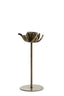 Candle stick 9x24 cm CELAYA antique bronze