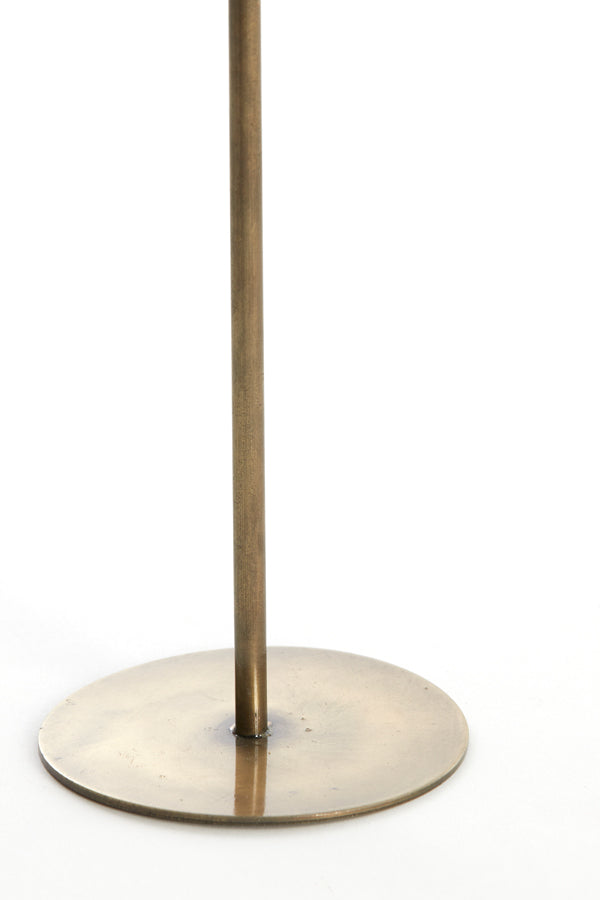 Candle stick 9x24 cm CELAYA antique bronze