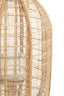 Hurricane 26x35,5 cm CIVENNA raffia natural+wood natural