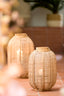 Hurricane 30x45 cm CIVENNA raffia natural+wood natural