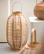 Hurricane 30x45 cm CIVENNA raffia natural+wood natural