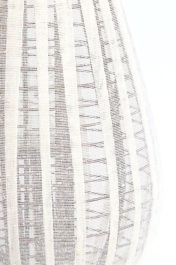 Hurricane 38x70 cm DAZIO linen natural+dark brown wood