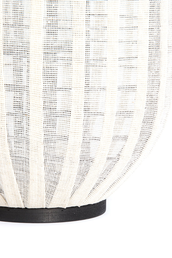 Hurricane 22x30 cm DEZULO linen natural+black wood