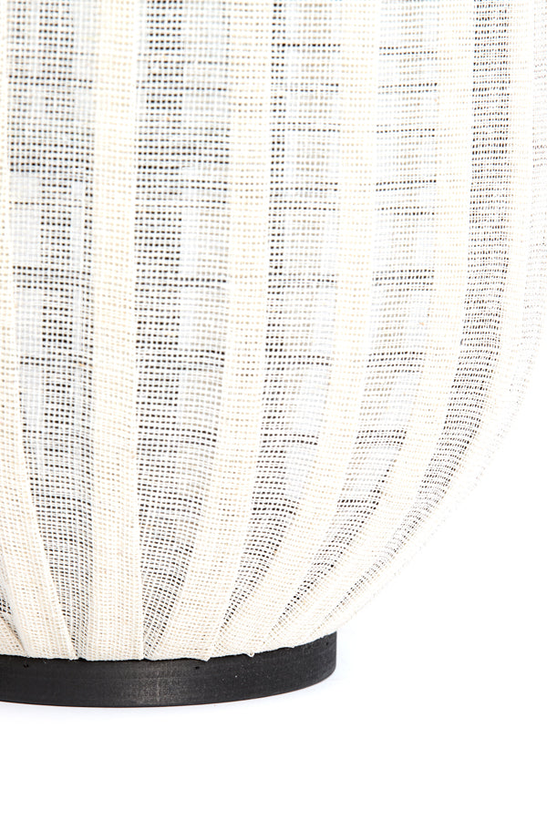 Hurricane 30x45,5 cm DEZULO linen natural+black wood