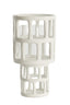 Hurricane 18,5x34,5 cm ALIMOS white+glass