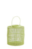 Hurricane 21x23 cm MOLVENO matt light green