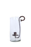 Hurricane 17x13x28,5 cm DOLEGA glass clear+antique drk brown