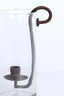 Hurricane 17x13x28,5 cm DOLEGA glass clear+antique drk brown