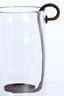 Hurricane 23x18x33 cm DOLEGA glass clear+antique dark brown