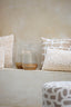 Hurricane 22x30 cm MINAS glass rib clear+wood natural