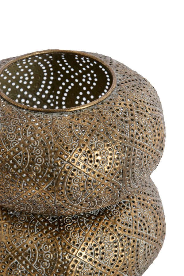 Hurricane 12,5x13 cm KAITO brown gold