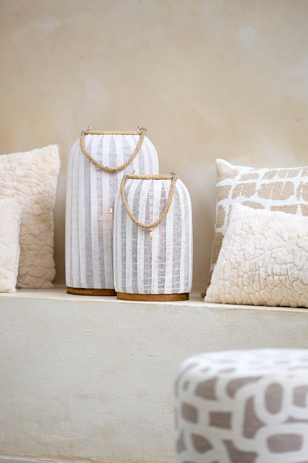 Hurricane 21x35 cm YLINA linen natural+wood natural