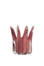 Hurricane 18x19 cm RELIEN glass coral