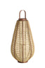 Hurricane 37x69,5 cm LINOA linen brown+wood dark brown