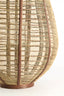 Hurricane 37x69,5 cm LINOA linen brown+wood dark brown