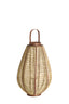 Hurricane 36x55,5 cm LINOA linen brown+wood dark brown
