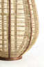 Hurricane 36x55,5 cm LINOA linen brown+wood dark brown