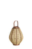 Hurricane 32x40 cm LINOA linen brown+wood dark brown