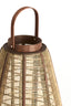 Hurricane 32x40 cm LINOA linen brown+wood dark brown
