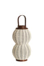 Hurricane 23x48 cm ARBORE linen brown+wood dark brown