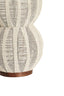 Hurricane 23x48 cm ARBORE linen brown+wood dark brown
