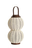 Hurricane 26x54 cm ARBORE linen brown+wood dark brown