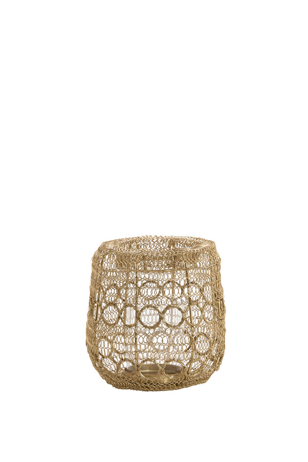 Hurricane 17x16 cm SALOS gold