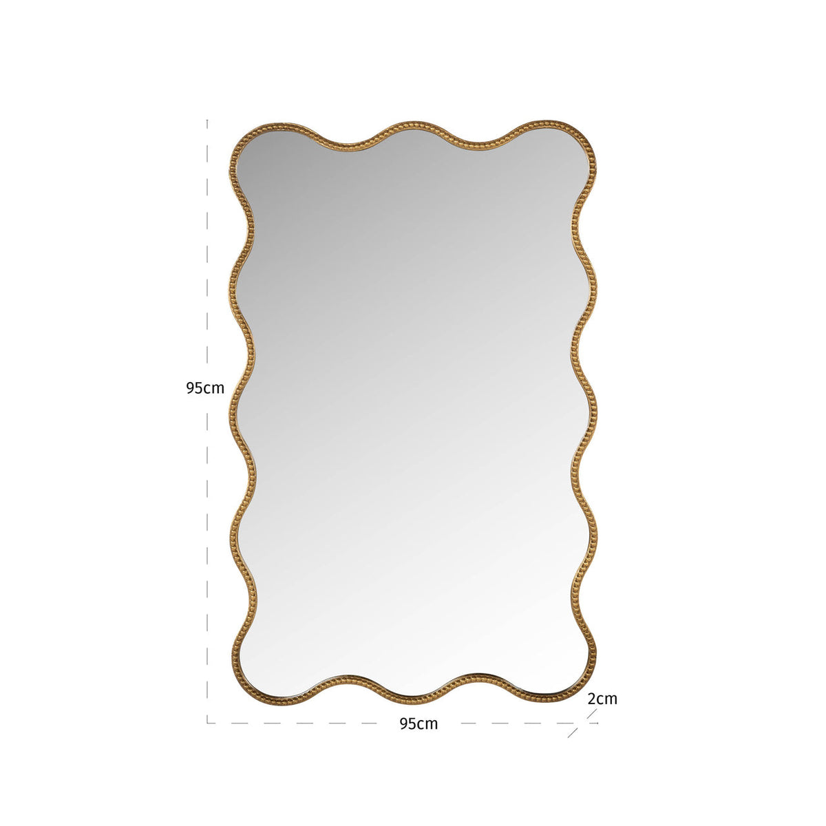 Mirror Laurel gold
