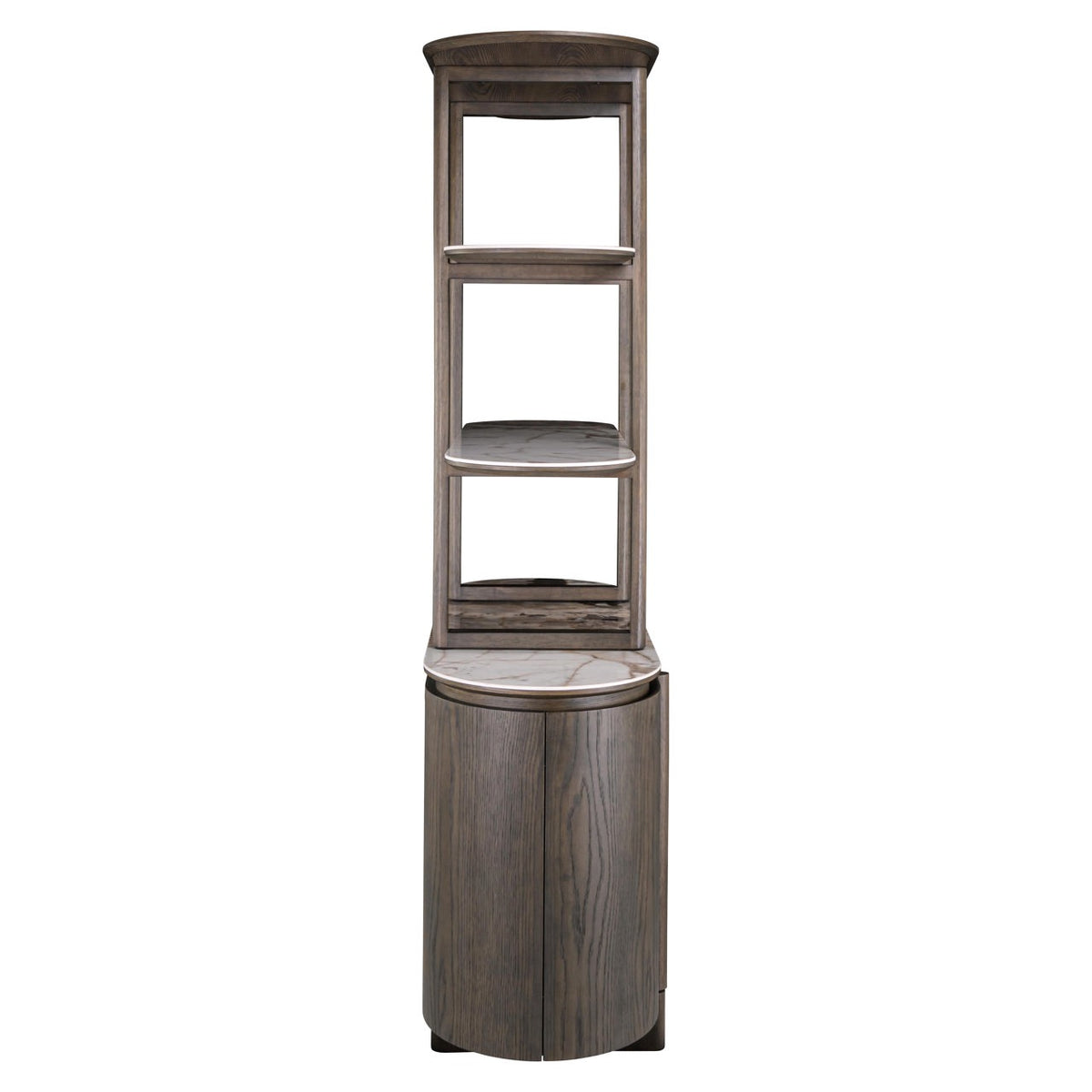 Display cabinet Langford brown